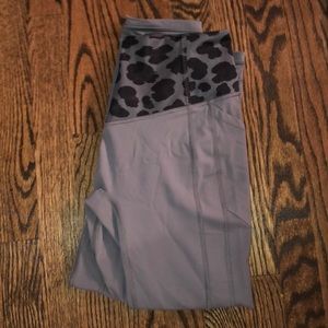 Lululemon gray 3’4 length leggings